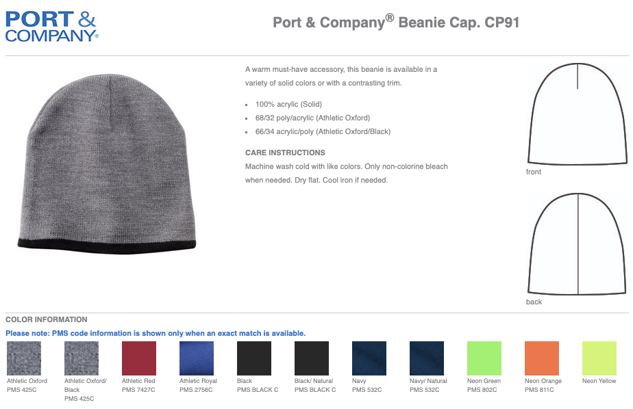 Port & Company® - Beanie Cap